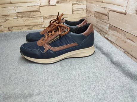 Nursing care 43 - dámske kožené zdravotné topánky, 44