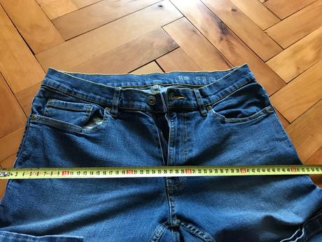 Pánske rifle - strih slim, 34