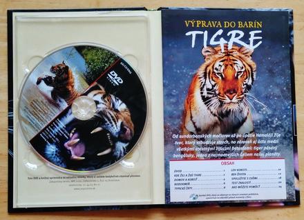 Výprava do barín, tigre, dvd, 