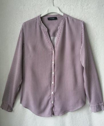 Pekná pohodlná blúzka s rool up rukávmi, primark,38