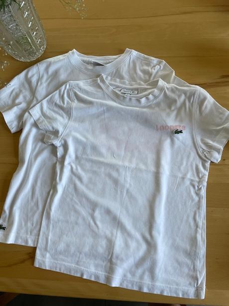 Lacoste tricka 128/7-8 rokov, lacoste,128