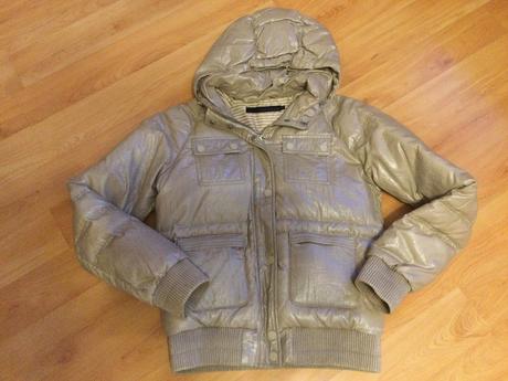 Krásna zlata bunda calvin klein, calvin klein,m