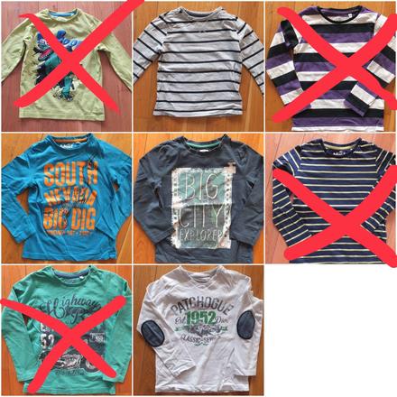 Tričko s dlhým rukávom, 116