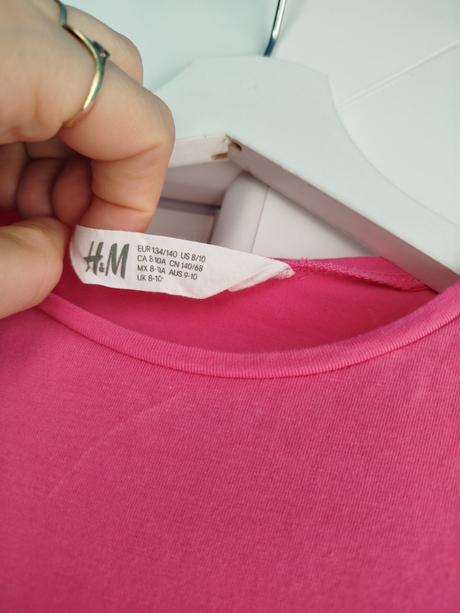 Tričko 134/140, h&m,134