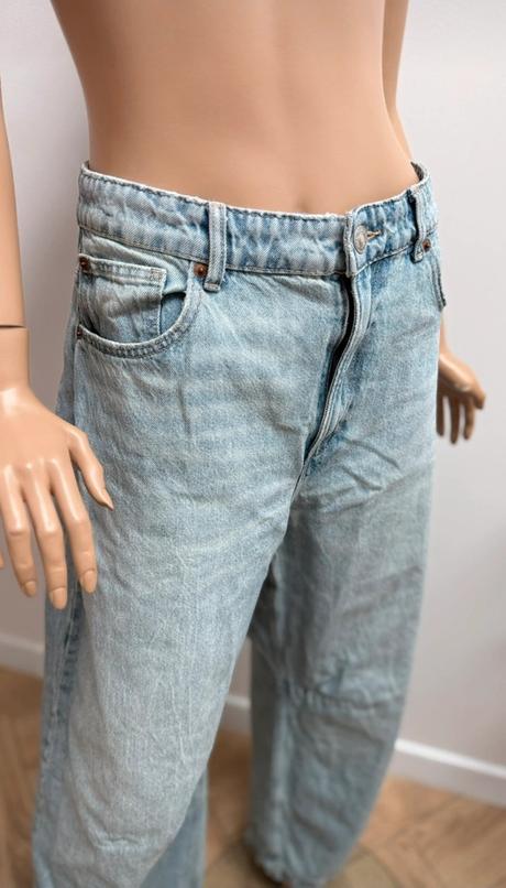 Rifle zara baggy barrel jeans 40/42, zara,40
