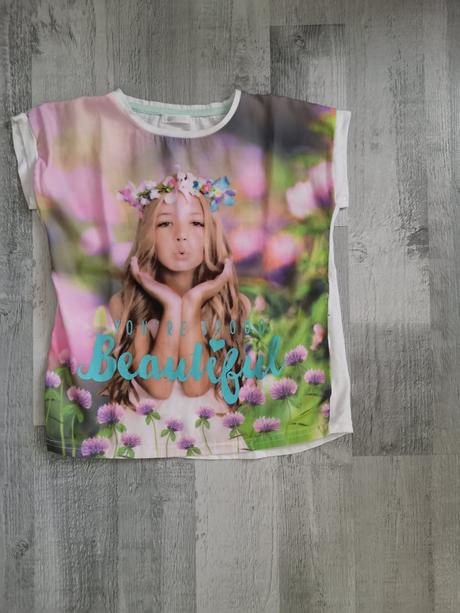 Tričko krátky rukáv veľ. 128, pepco,128