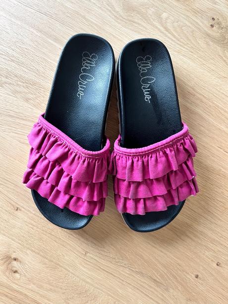 Hrubé dizajnové šľapky - ella cruz, 37