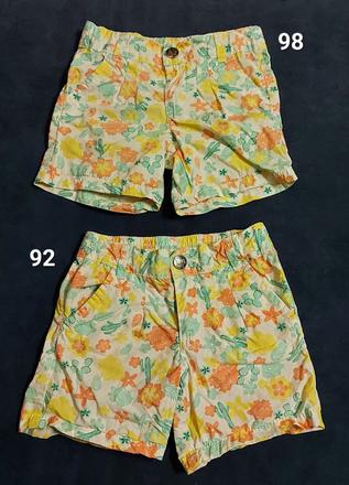 Kraťasy, krátke nohavice 92, 98, 92