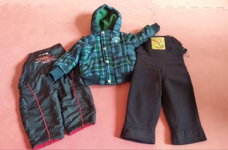 Zimná vetrovka+ 2 oteplovacky, dopodopo,86