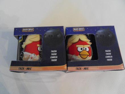 Dve salky angry birds,