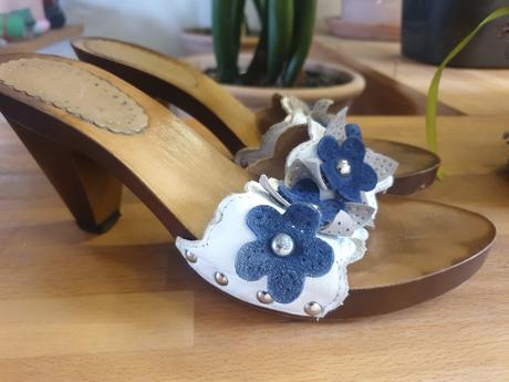 Drevaky s kvetinami velkost 37, 37