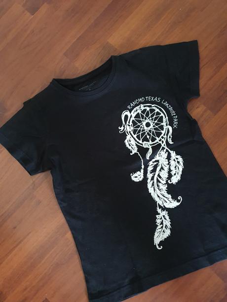 Čierne bavlnené tričko top stav veľ. s, 140