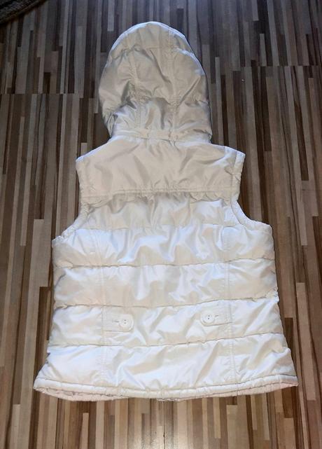 Teplučka biela vesta l, pimkie,l