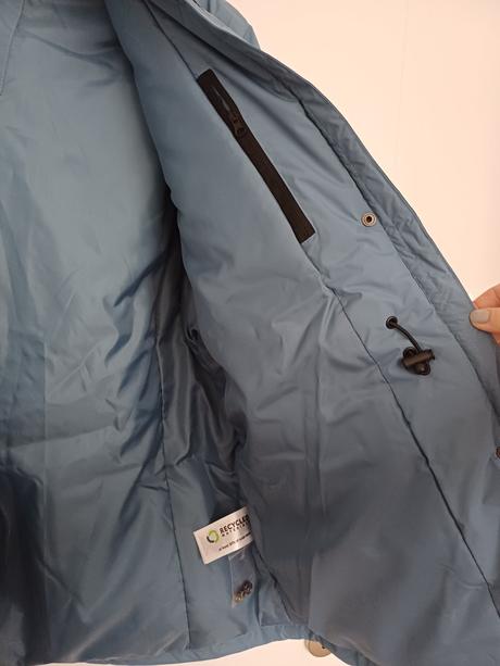 Dámska modrá bunda, bonprix,48