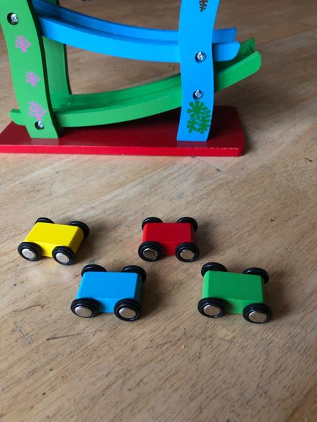 Autíčková dráha drevená,