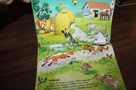 Maxi priestorová kniha zvieratká,