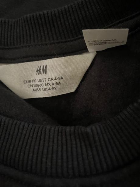 Minecraft súprava 1x nosená, h&m,110