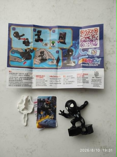 Kinder seria spiderman,
