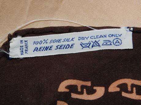 Etienne aigner luxusna hodvabna šatka, l