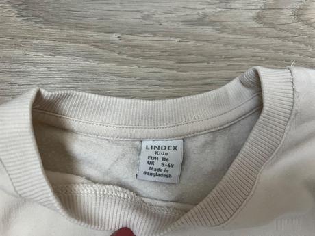 Mikina s volánikmi lindex 116, lindex,116