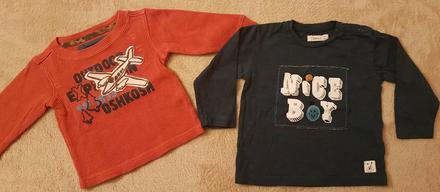 Dve rôzne tričká 3 - 6 mesiacov, 68