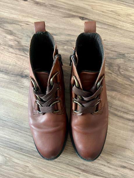 Hnedé členkové topánky, 38