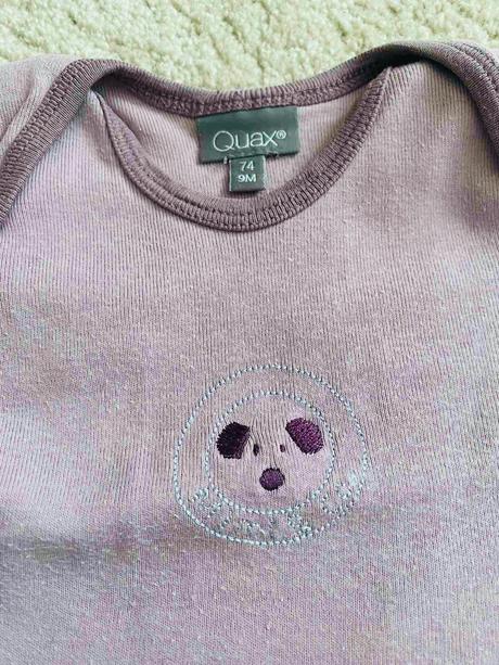 Body s dlhým rukávom quax, veľkosť 74 (9m), 74