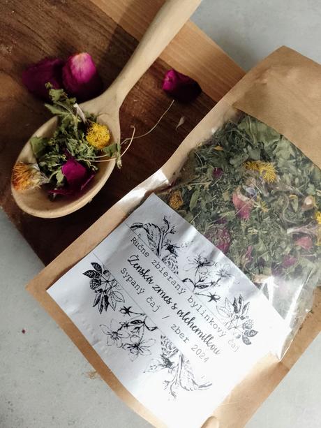 Sypaný ručne zbieraný bio čaj, 