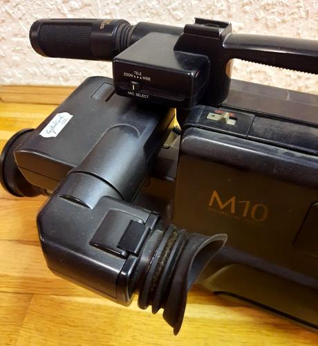 Panasonic m10 retro vhs kamera + ac adaptér, panasonic