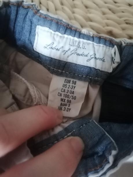 Kraťasy h&m 98, h&m,98