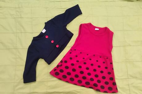 Bodkované šaty s bolerkom, 80