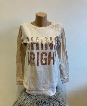 Dievčenská mikina s flitrami h&m (158-164), h&m,158