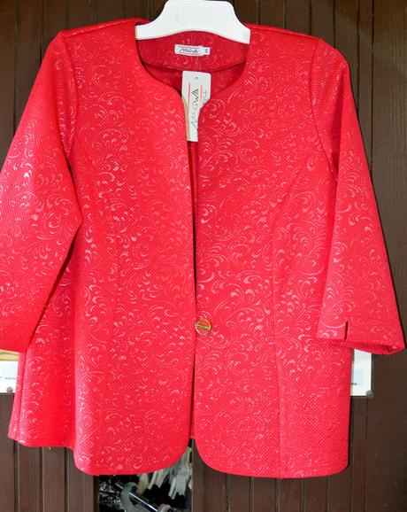 Elegantné sako, 42 - xxxl