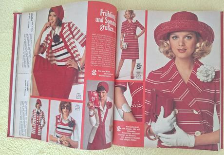 Zväzok retro burdy 1974 (1. polrok, čísla 1-6), 