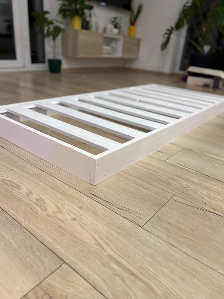 Detská nízka postieľka 160x70 s kokosovým matracom, šírka (cm): 70,dĺžka (cm): 160