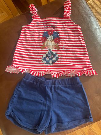 Setík s kraťaskami na leto mayoral, mayoral,128