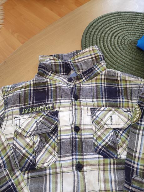 Košeľa s dlhým rukávom pre chlapčeka 104, dopodopo,104