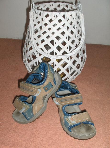 Chlapčenské sandálky kožené, 26