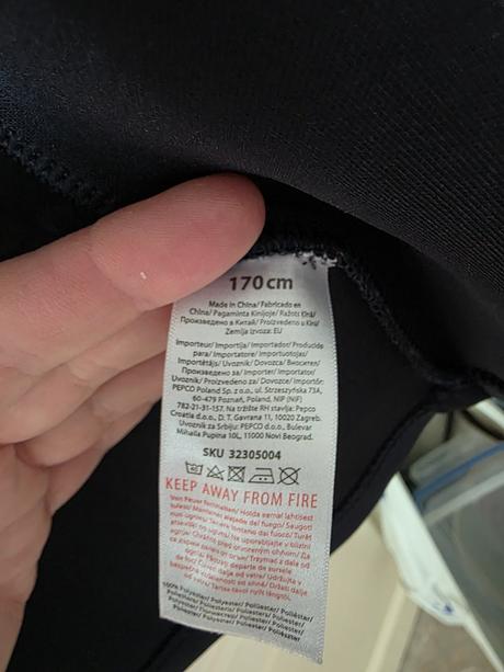 Modra softshelova bunda 170, 170