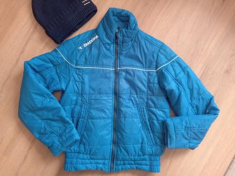 Detská bunda s čiapkou veľ. 146, diadora,146
