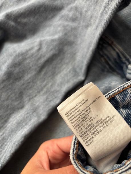 Baggy jeans, h&m,xs