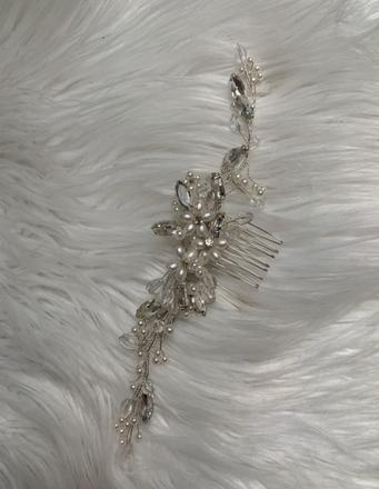 Svadobná ozdoba do vlasov,