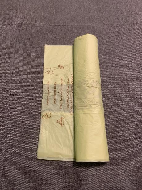 Kompostovateľné vrecká na domáci bioodpad, 