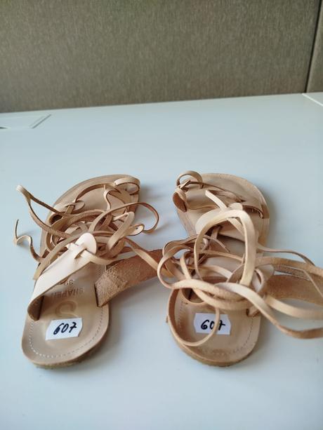 Shapen barefoot sandálky gaia natural 39, 39