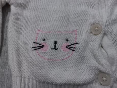 Biely sveter tchibo 62, tchibo,62