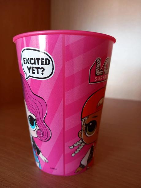 L.o.l pohár, tvrdený plast 260 ml,