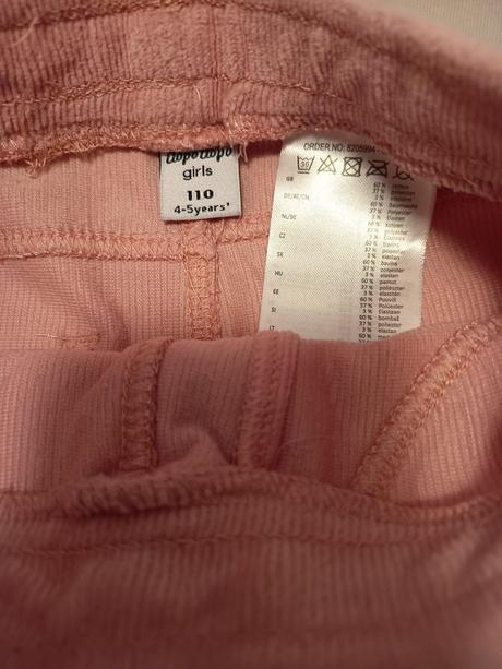 Dzeginsy + legíny 4-5 rokov, dopodopo,110