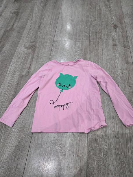 Tričko mačka, h&m,128
