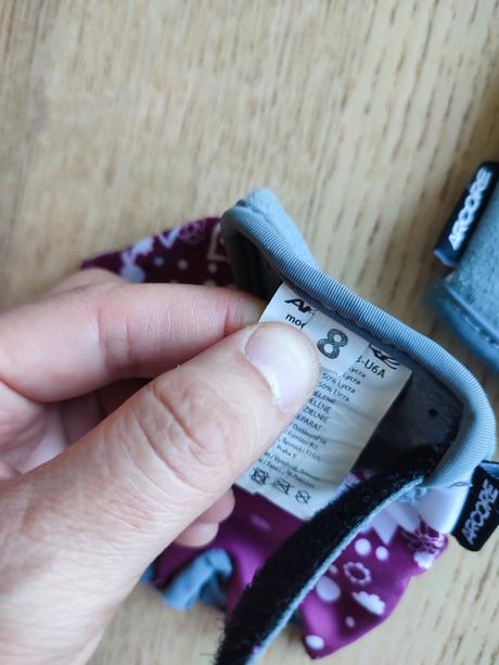 Cyklistické rukavičky arcore veľkosť 8, arcore