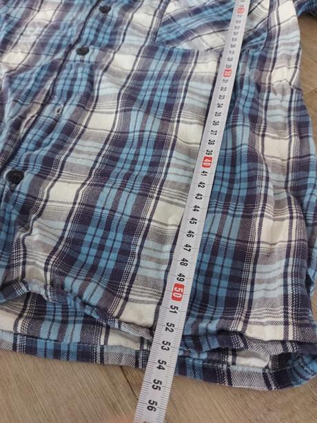 Karované chlapčenské pyžamo, 158